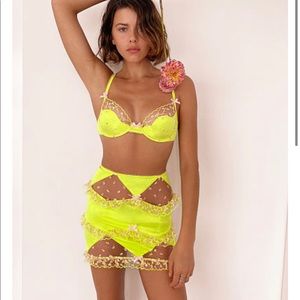 2PIECE For Love & Lemons Wild Rose Set
